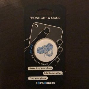 Popsockets boho elephant print pop socket